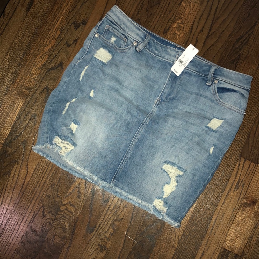 Jean skirt NYC